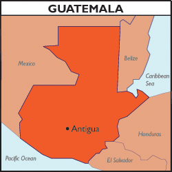 Map of Guatemala