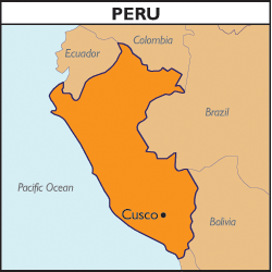 Map of Peru