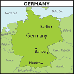 Map of Germany