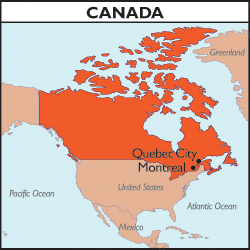 Map of Canada