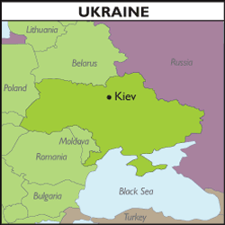 Map of Ukraine