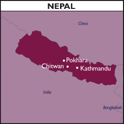 Map of Nepal