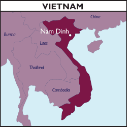 Map of Vietnam