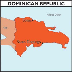 Map of Dominican Republic